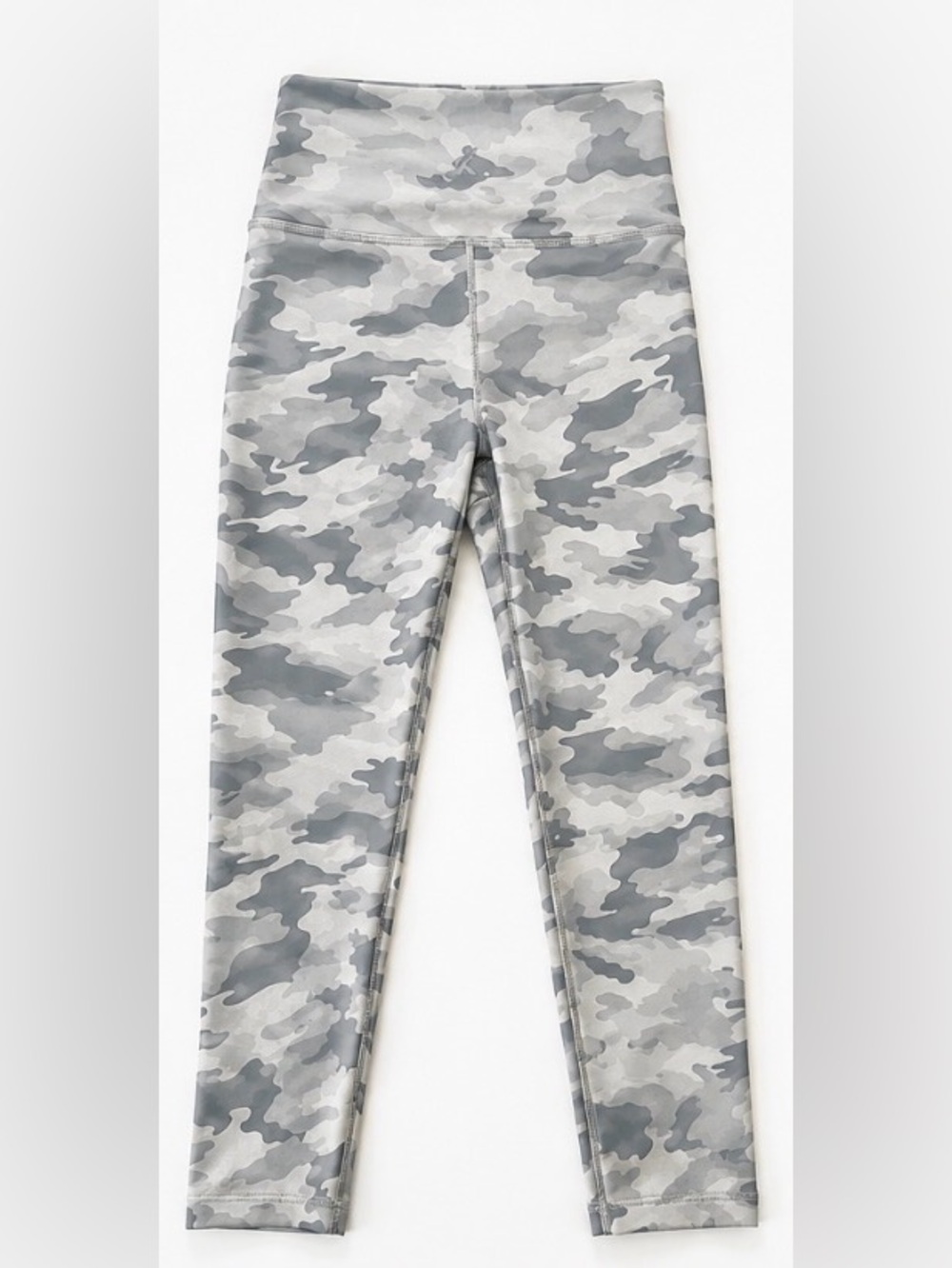 🆕 [Kyodan] Gray Camouflage High Rise Athletic Yoga Leggings Tights Size XS